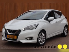 Nissan Micra - 1.0 IG-T N-Connecta org.NL a.camera parelmoer