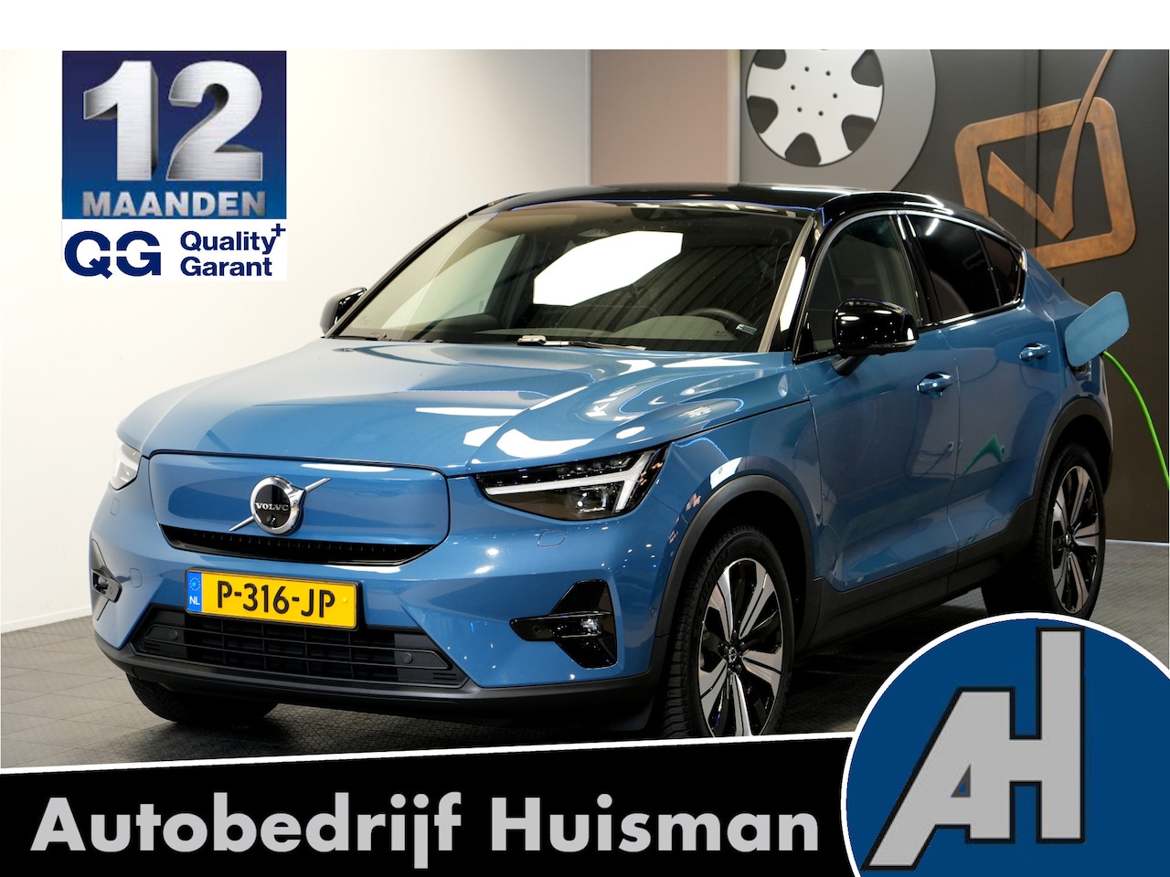 Volvo C40 - Recharge 300kW/408pk Aut. Twin Intro Edition 78 kWh WARMTEPOMP + PANORAMADAK + HARMAN/KARD - AutoWereld.nl