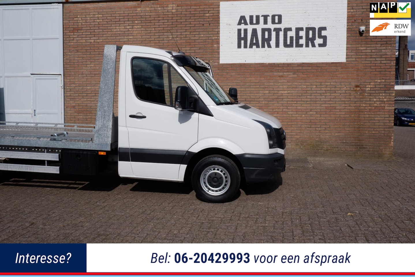 Volkswagen Crafter - 35 2.0 TDI L3H1 BM oprijwagen.prijs ex/btw - AutoWereld.nl