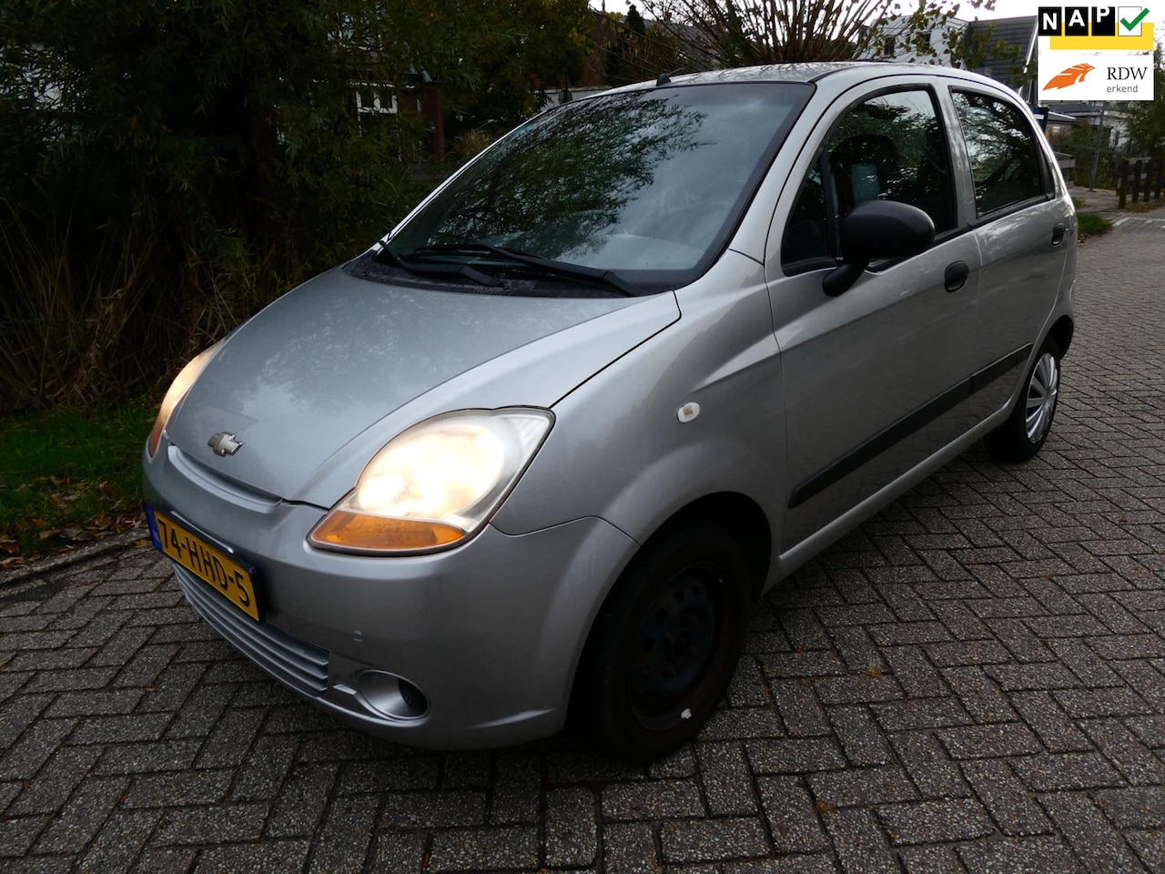 Chevrolet Matiz - 0.8 5-deurs Airco Zuinig 127.000km NAP APK Dec. 2026! - AutoWereld.nl