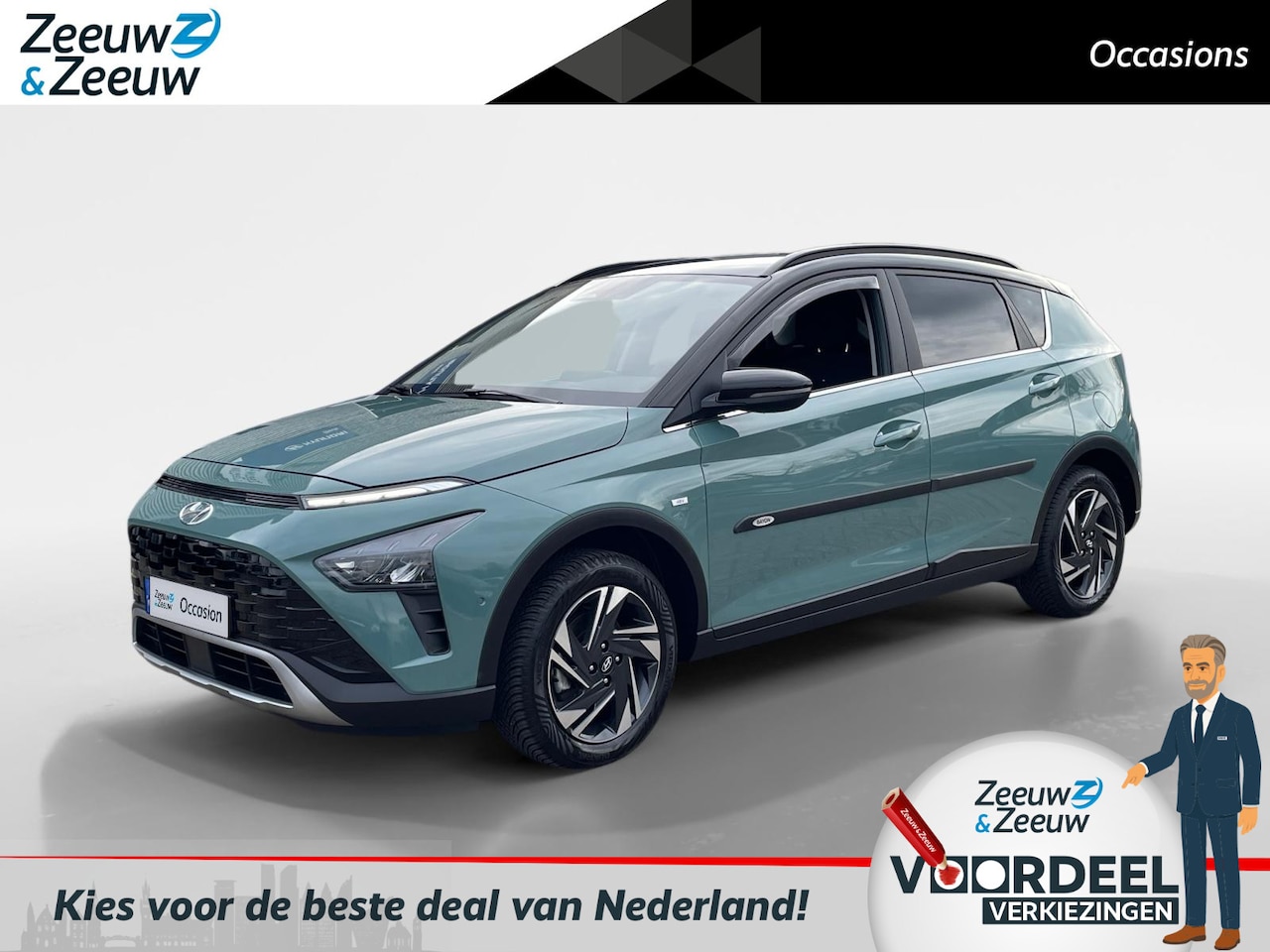 Hyundai Bayon - 1.0 T-GDI Premium | Automaat | Full options! | Stoel- stuurverwarming | Navi - AutoWereld.nl
