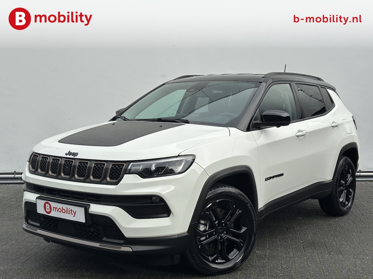 Jeep Compass - 4xe 240 Plug-in Hybrid Electric Upland Automaat | 360 Camera | Adaptive Cruise Control | A - AutoWereld.nl