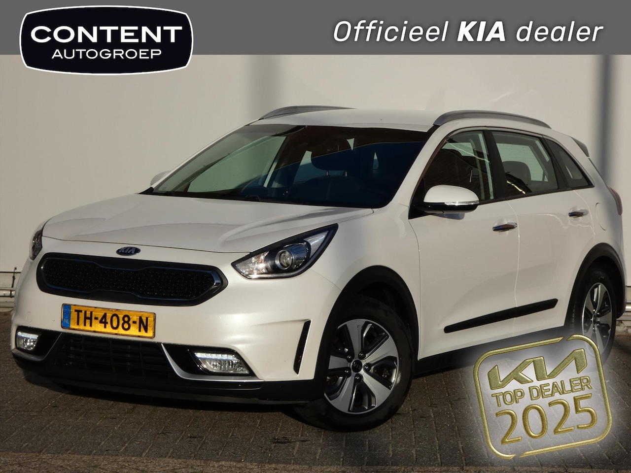 Kia Niro - 1.6 GDi Hybrid 141pk DCT6 DynamicLine | Trekhaak - AutoWereld.nl