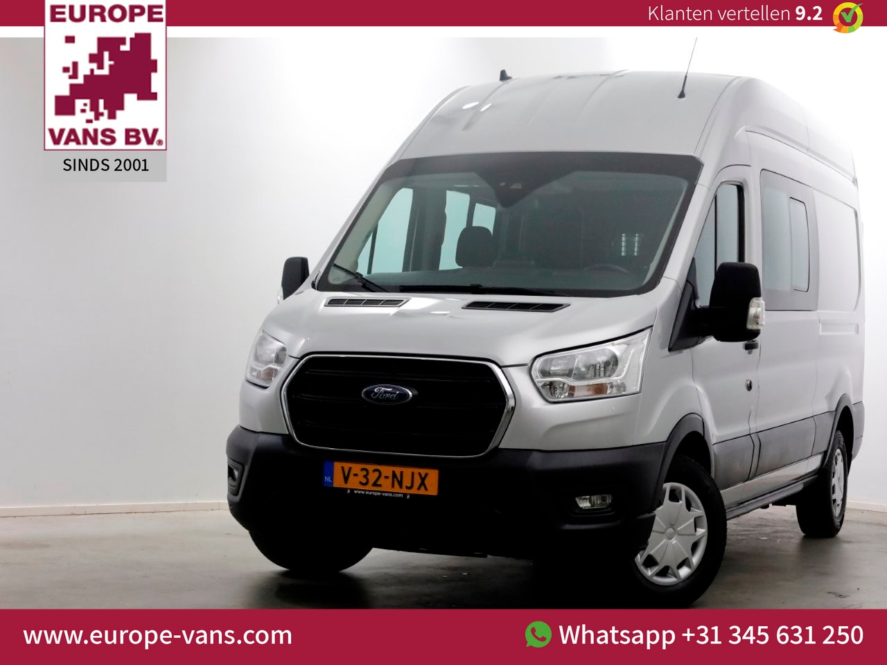 Ford Transit - 350 2.0 TDCI 130pk L3H3 D.C. Trend Airco/Navi/Camera 06-2022 - AutoWereld.nl