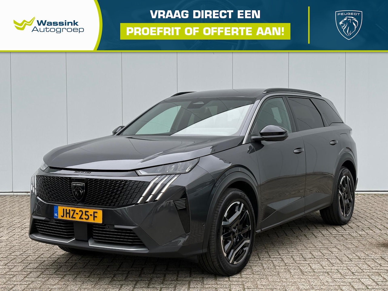 Peugeot e-5008 - EV 73 kWh 210pk Allure Avantage | Keyless | 7 Zits | 360 Camera | Active Cruise | Carplay - AutoWereld.nl