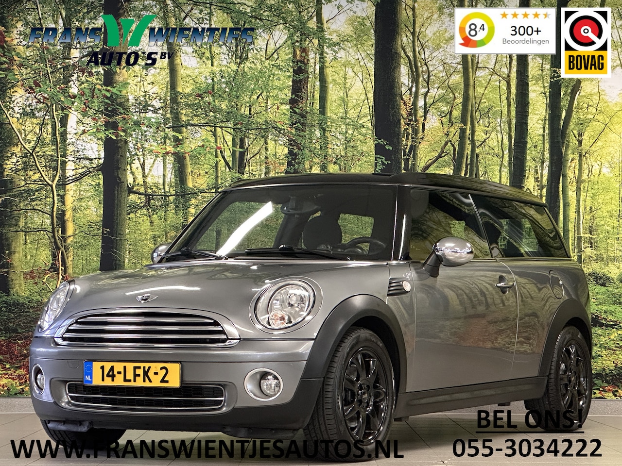 MINI Clubman - Mini 1.6 Cooper 3+1 Business Line | Origineel Nederlands | Cruise Control | Parkeersensore - AutoWereld.nl