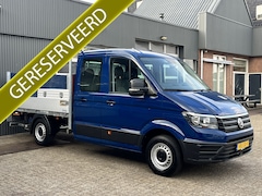 Volkswagen Crafter - 35 2.0 TDI DC Laadklep 750kg Openlaadbak Pick-up Airco Cruise controle 6-Persoons Telefoon