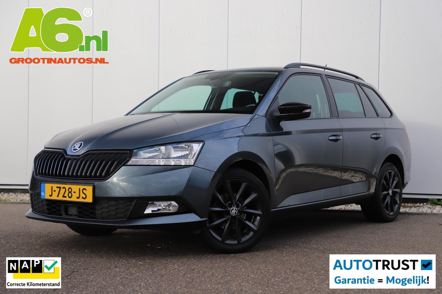 Skoda Fabia Combi - 1.0 TSI Business Edition Trekhaak Navigatie Carplay Android 16 inch LMV Getint Glas Climat - AutoWereld.nl
