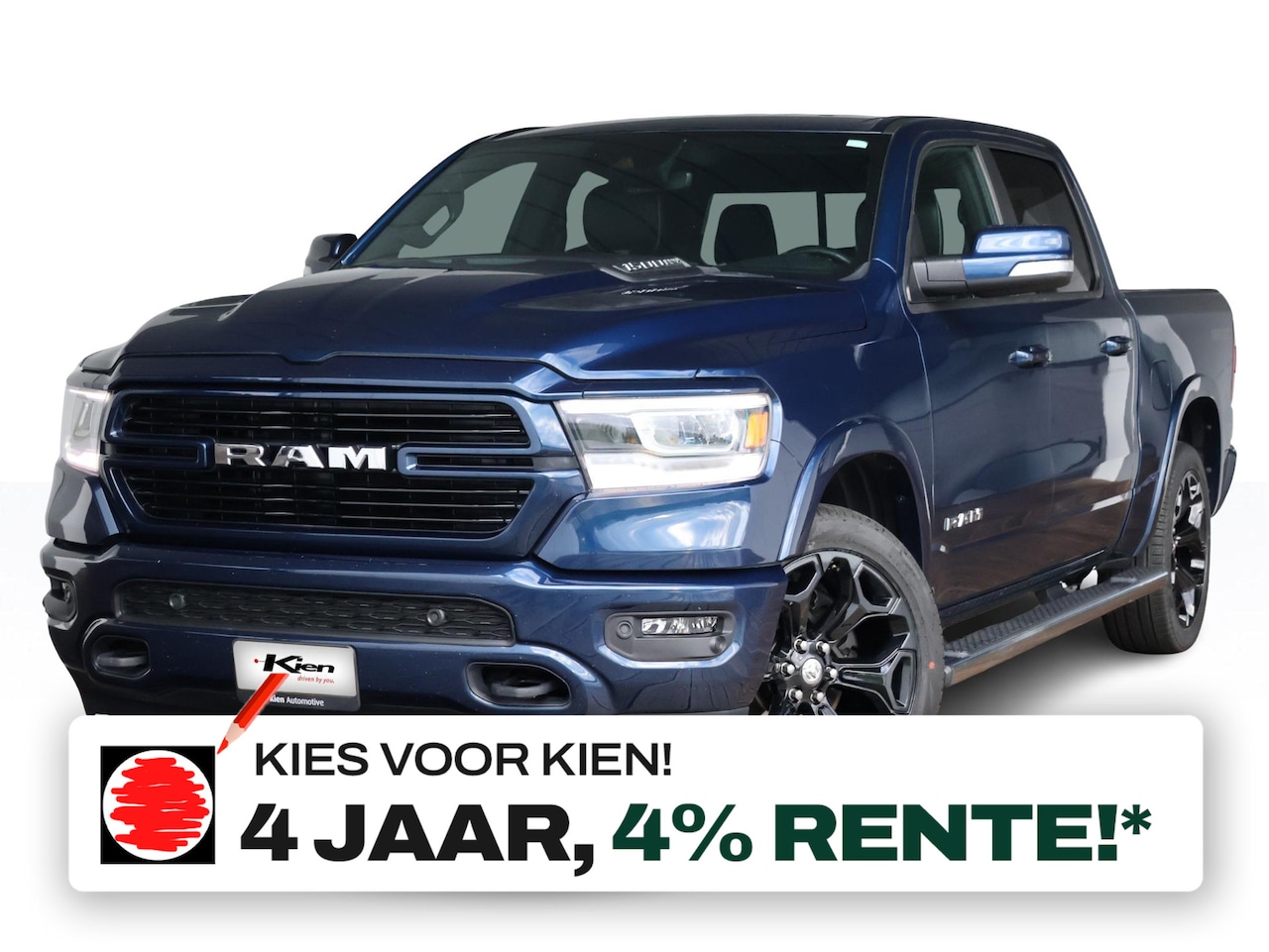 Dodge Ram 1500 - 5.7 V8 4x4 Crew Cab Laramie Sport | LPG | Groot navi | Trekhaak | - AutoWereld.nl
