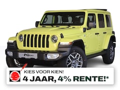 Jeep Wrangler Unlimited - 4xe 380 Sahara | Sky one dak | Adaptive CC | Camera | stoel en stuur verwarming