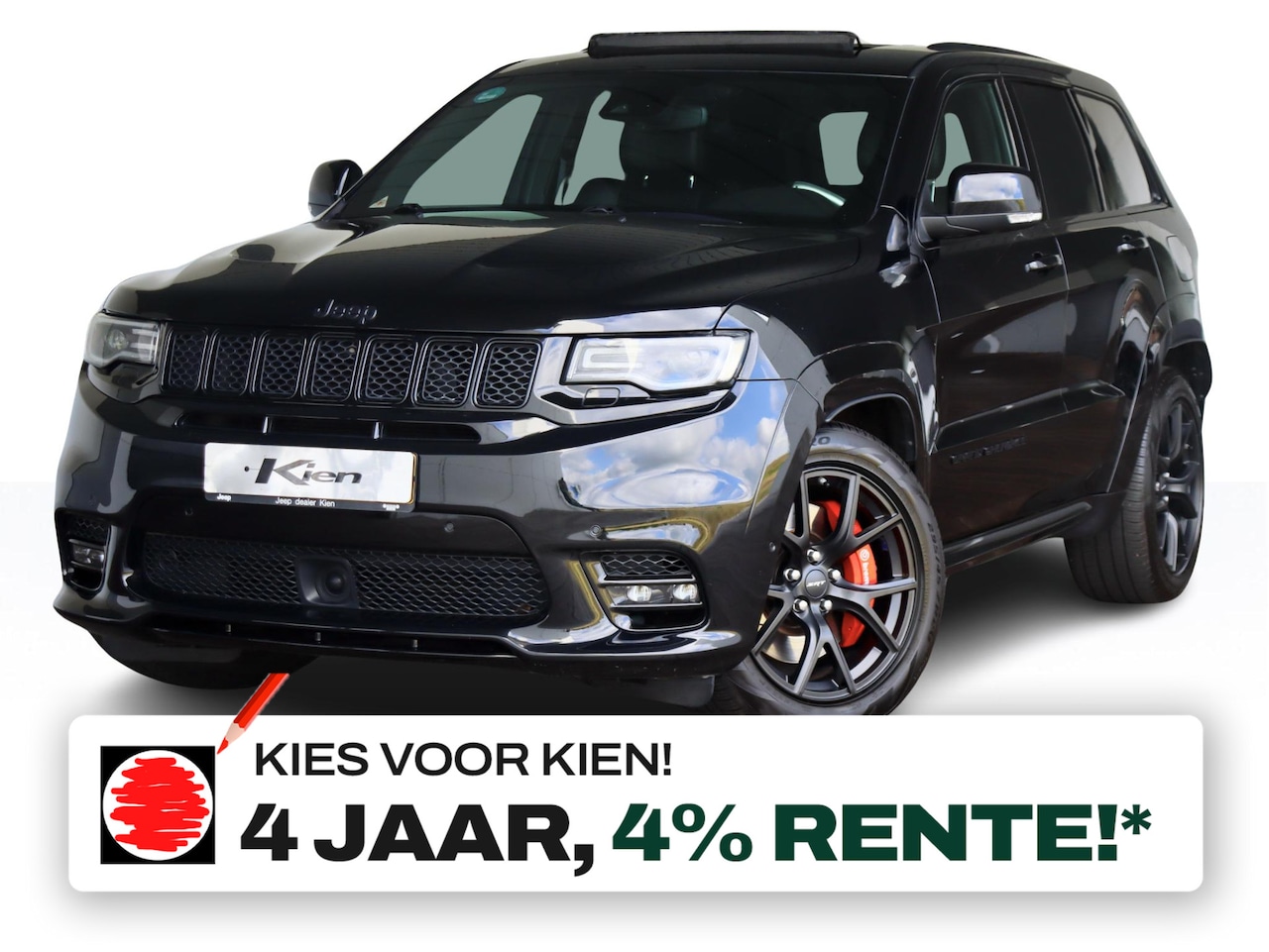 Jeep Grand Cherokee - 6.4 V8 SRT8 | LPG | Grijs-kenteken | - AutoWereld.nl