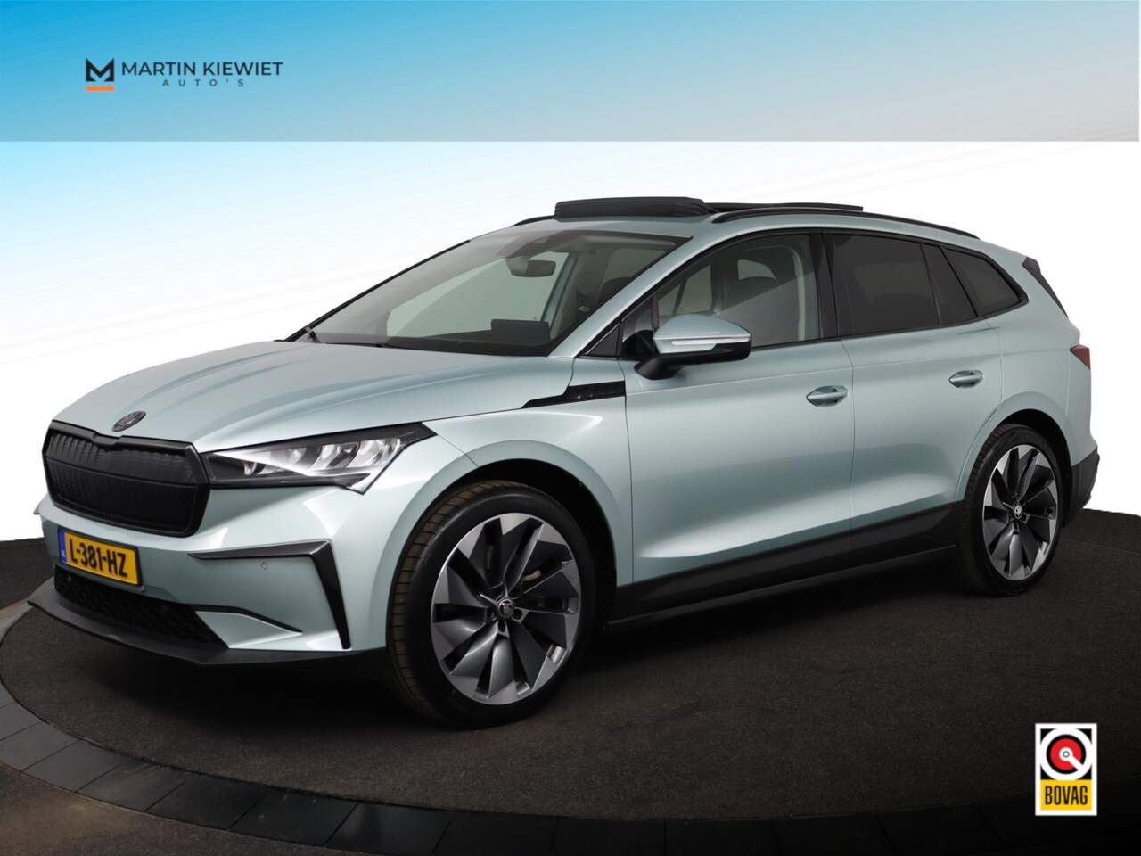 Skoda Enyaq iV - 80|SOH 90%|Panoramadak|Leer|Trekhaak|ACC|Stoelverwarming - AutoWereld.nl