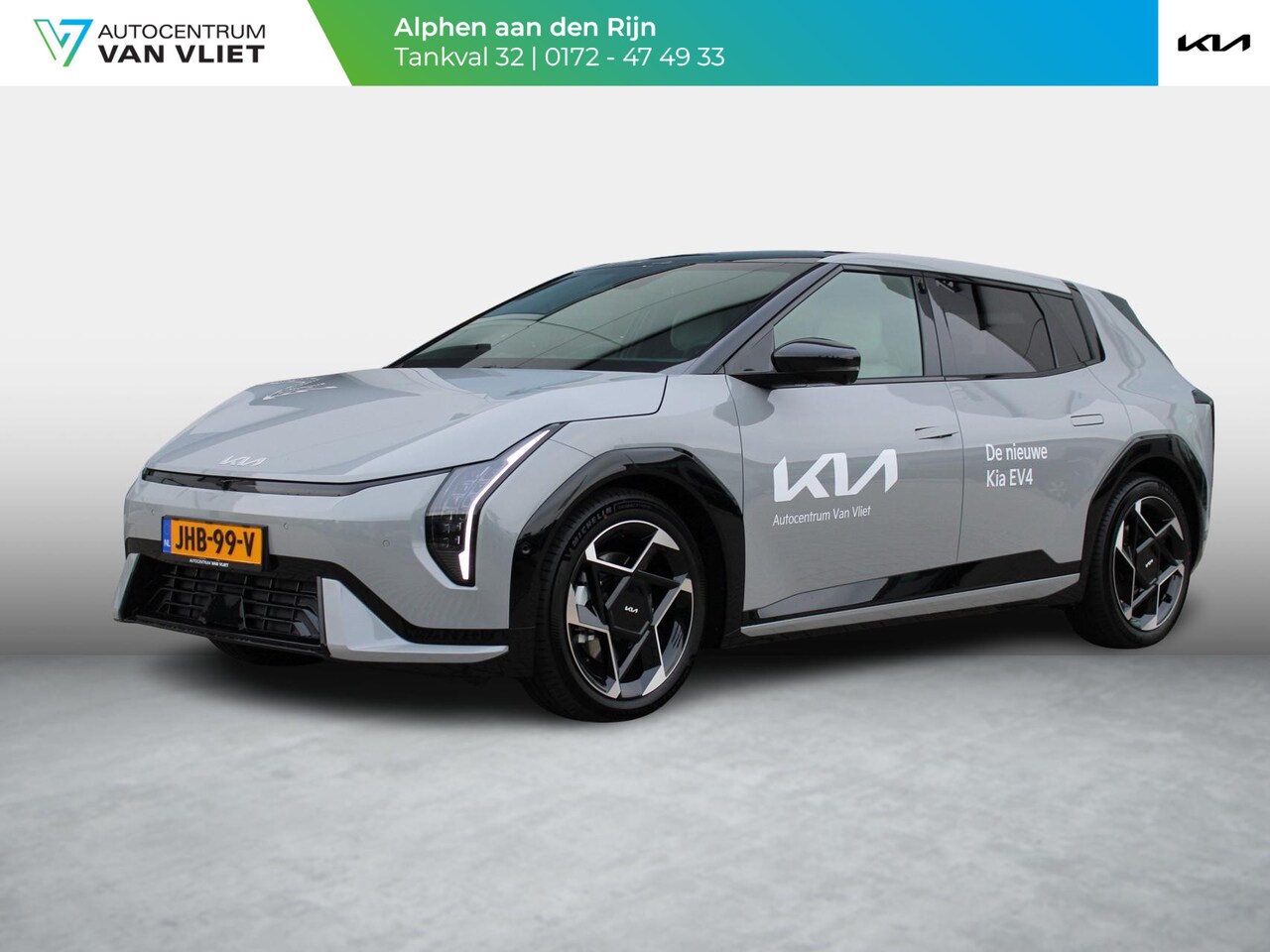 Kia EV4 - GT-PlusLine 81.4 kWh Leverbaar in 2025 | HUD | Harman Kardon | Pano dak | Stoel en stuurve - AutoWereld.nl