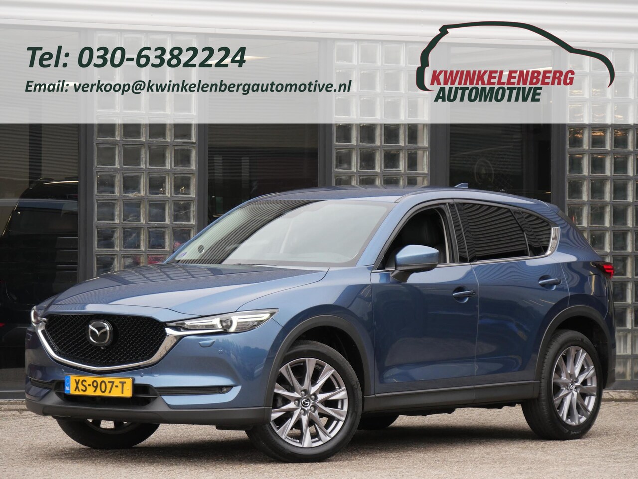 Mazda CX-5 - 2.0 LUXURY/ LEER/ 360°CAMERA/ ELEKT. KLEP/ HEAD-UP/ AFN. TREKHAAK/ ADAPTIVE CRUISE - AutoWereld.nl