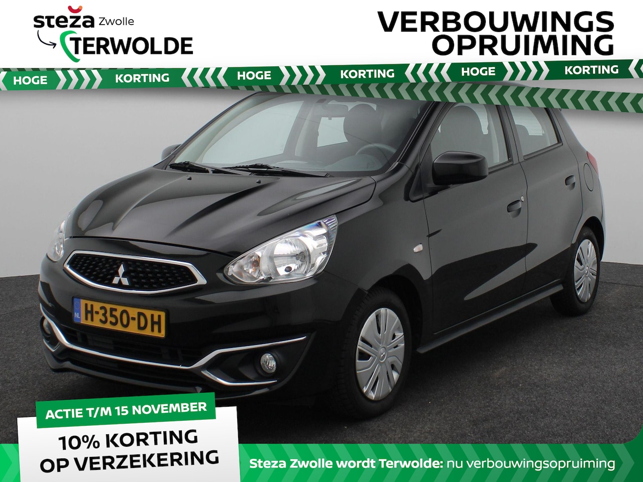 Mitsubishi Space Star - 1.0 Cool+ | Airco | Elektrische raambediening | - AutoWereld.nl