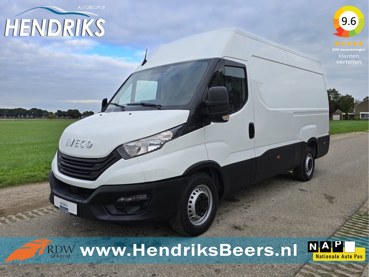 Iveco Daily - 35S14V 2.3 352L H2 L2L H2 - 140 Pk - Euro 6 - Airco - Cruise Control - AutoWereld.nl