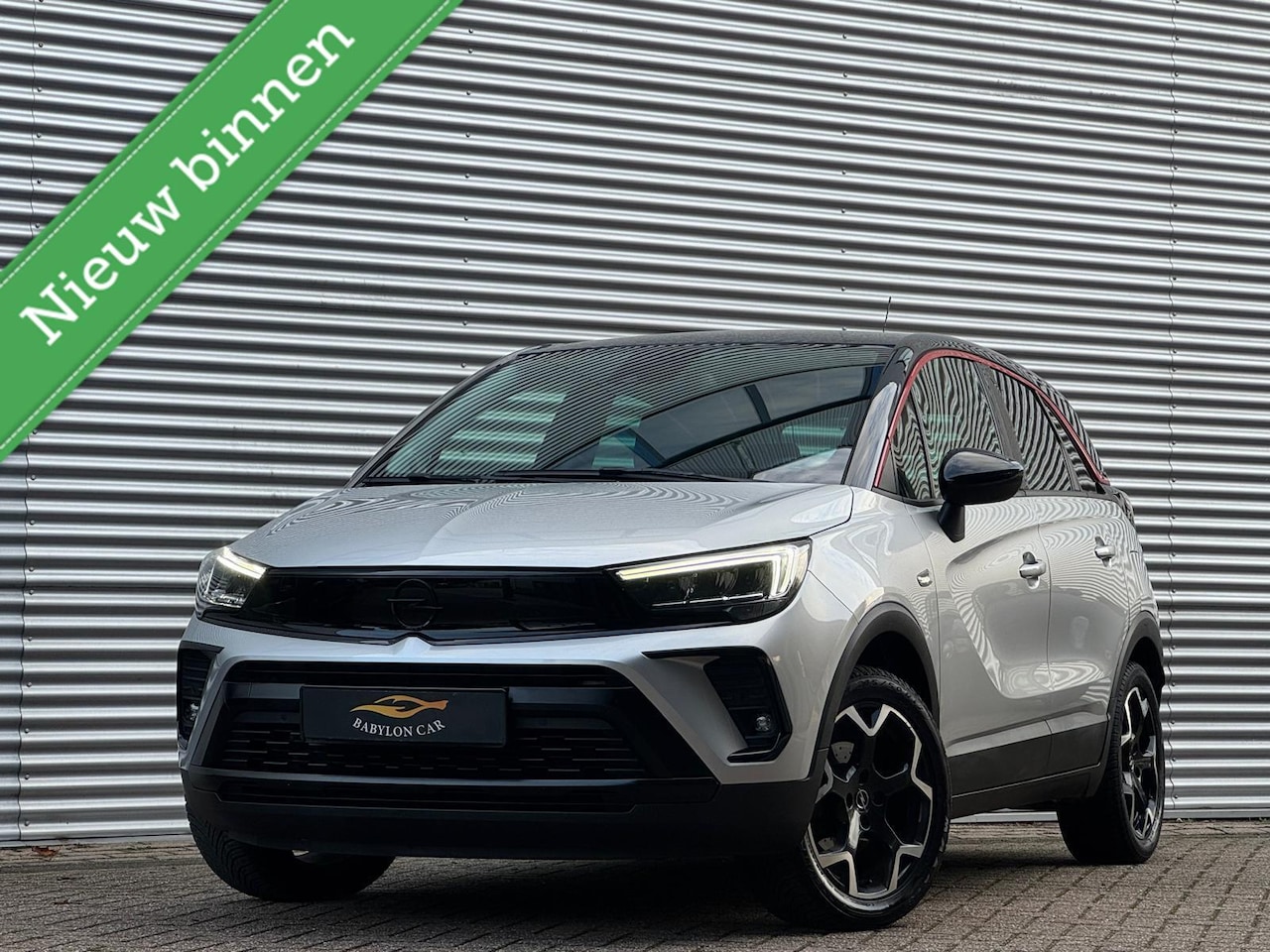 Opel Crossland - 1.2 Turbo GS Line/Aut/Led/stoelverwarming/Camera/AppelCarplay - AutoWereld.nl