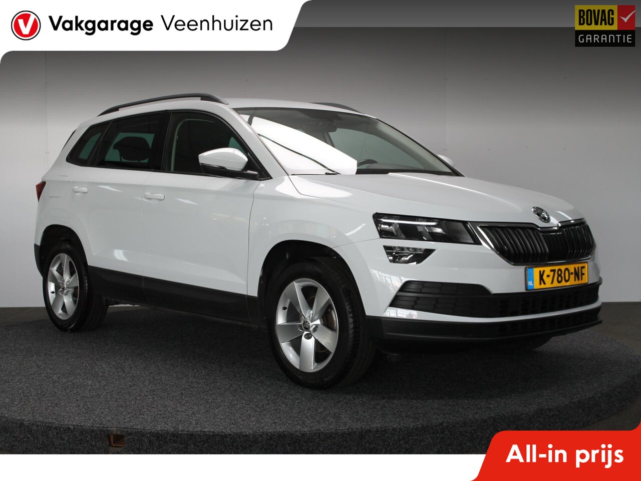 Skoda Karoq - 1.0 TSI Business Edition|Rijklaar prijs|Elek. trekhaak|ACC|Carplay|Keyless| - AutoWereld.nl