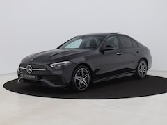 Mercedes-Benz C-klasse - 300 e AMG Line | PANO | 360° | BURMESTER | SFEERVERLICHTING | ADAPTIVE | STOEL- EN STUURVE