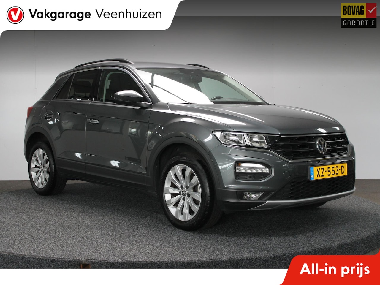 Volkswagen T-Roc - 1.0 TSI Style|Rijklaar prijs|ACC|Carplay|Sensoren| - AutoWereld.nl