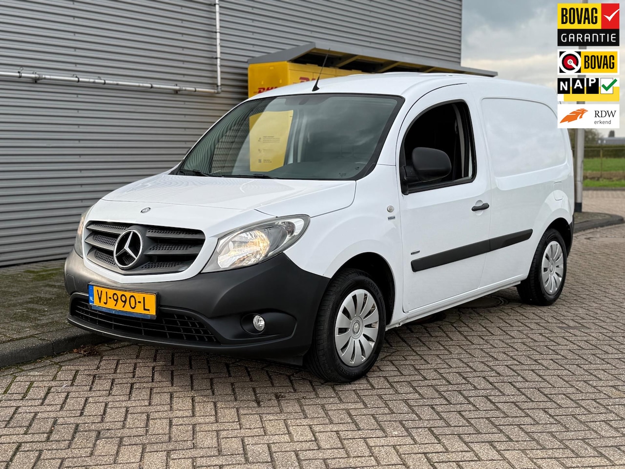 Mercedes-Benz Citan - 108 CDI BlueEFFICIENCY Bj 2015 Airco Schuifdeur 1e eigenaar - AutoWereld.nl