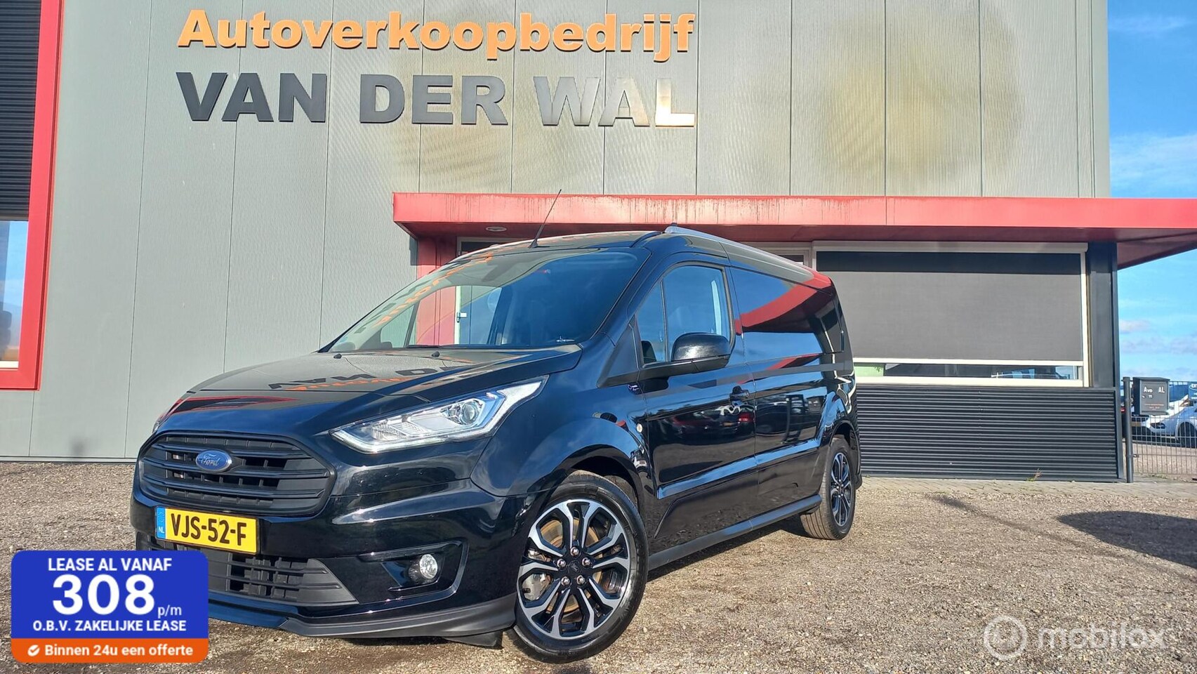 Ford Transit Connect - 1.5 EcoBlue L2 Sport/AUTOMAAT/CLIMATECONTROL/NAVIGATIE/CAMERA/LED/ENZ - AutoWereld.nl