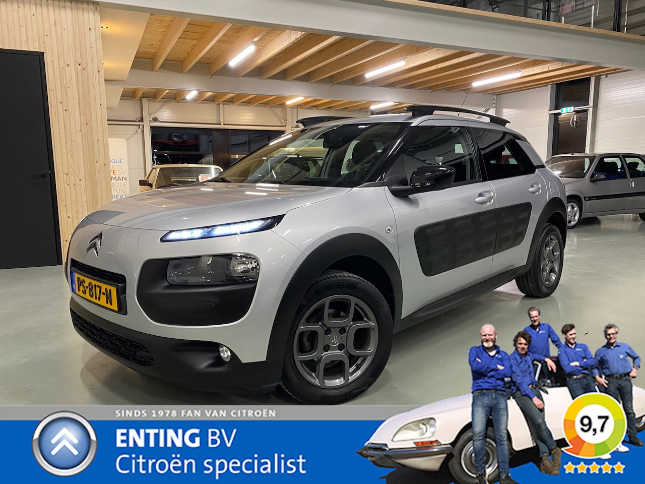 Citroën C4 Cactus - 1.2 PT BUSINESS PLUS NAVI CAMERA STOELVERW NIEUWE DISTR RIEM - AutoWereld.nl