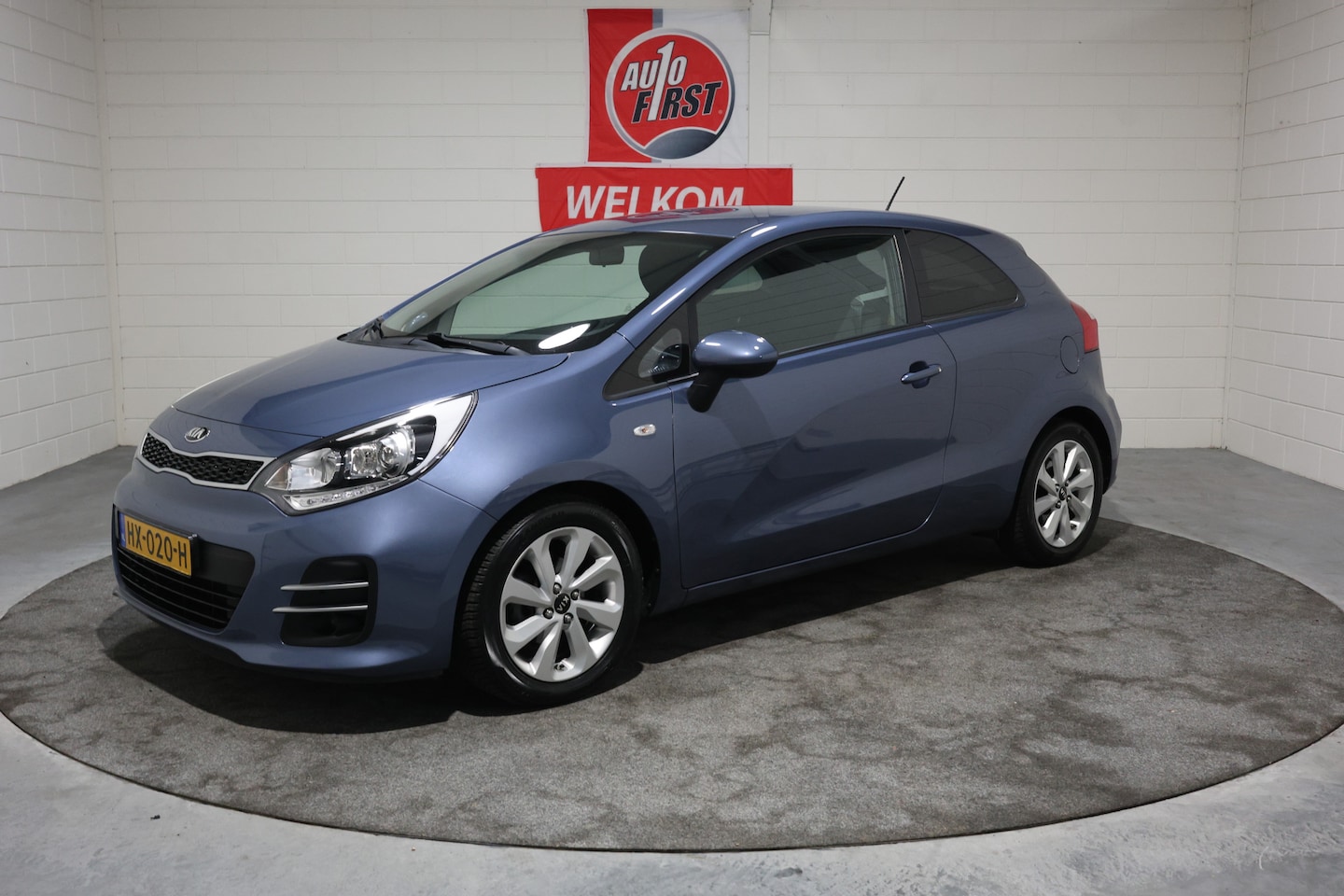 Kia Rio - 1.2 CVVT DynamicLine 1.2 CVVT DynamicLine, Volledig onderhouden, Keurige auto, Cruise control, Airco, Lichtmeta - AutoWereld.nl