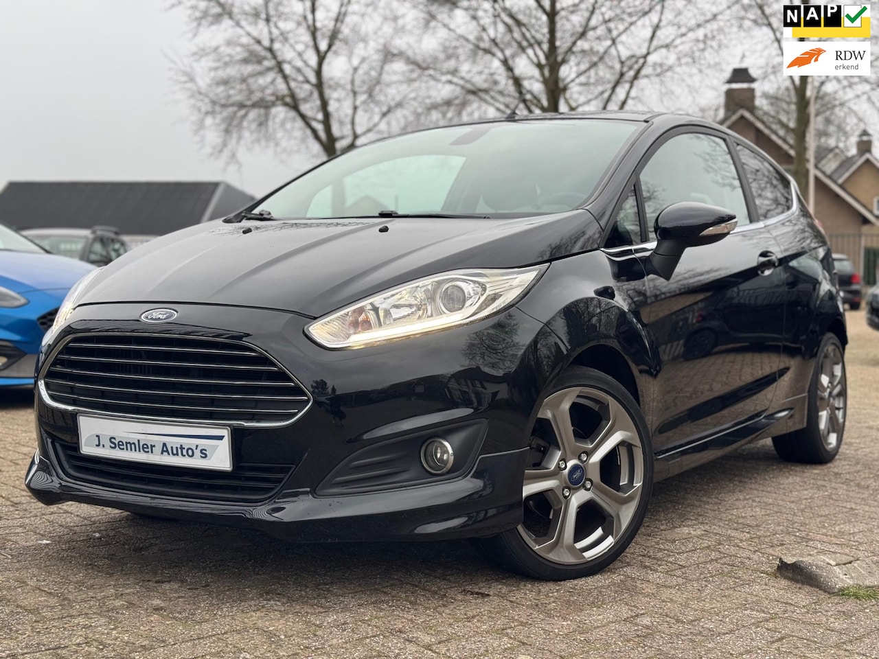Ford Fiesta - 1.0 EcoBoost ST-LINE TITANIUM 125PK LED NW.RIEM - AutoWereld.nl