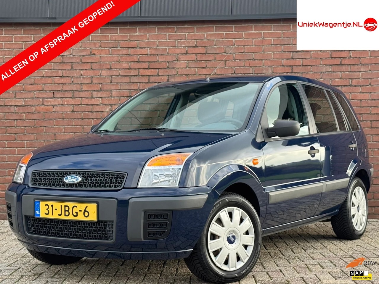 Ford Fusion - 1.4-16V COOL & SOUND | NL-AUTO! | DEALER OH! - AutoWereld.nl