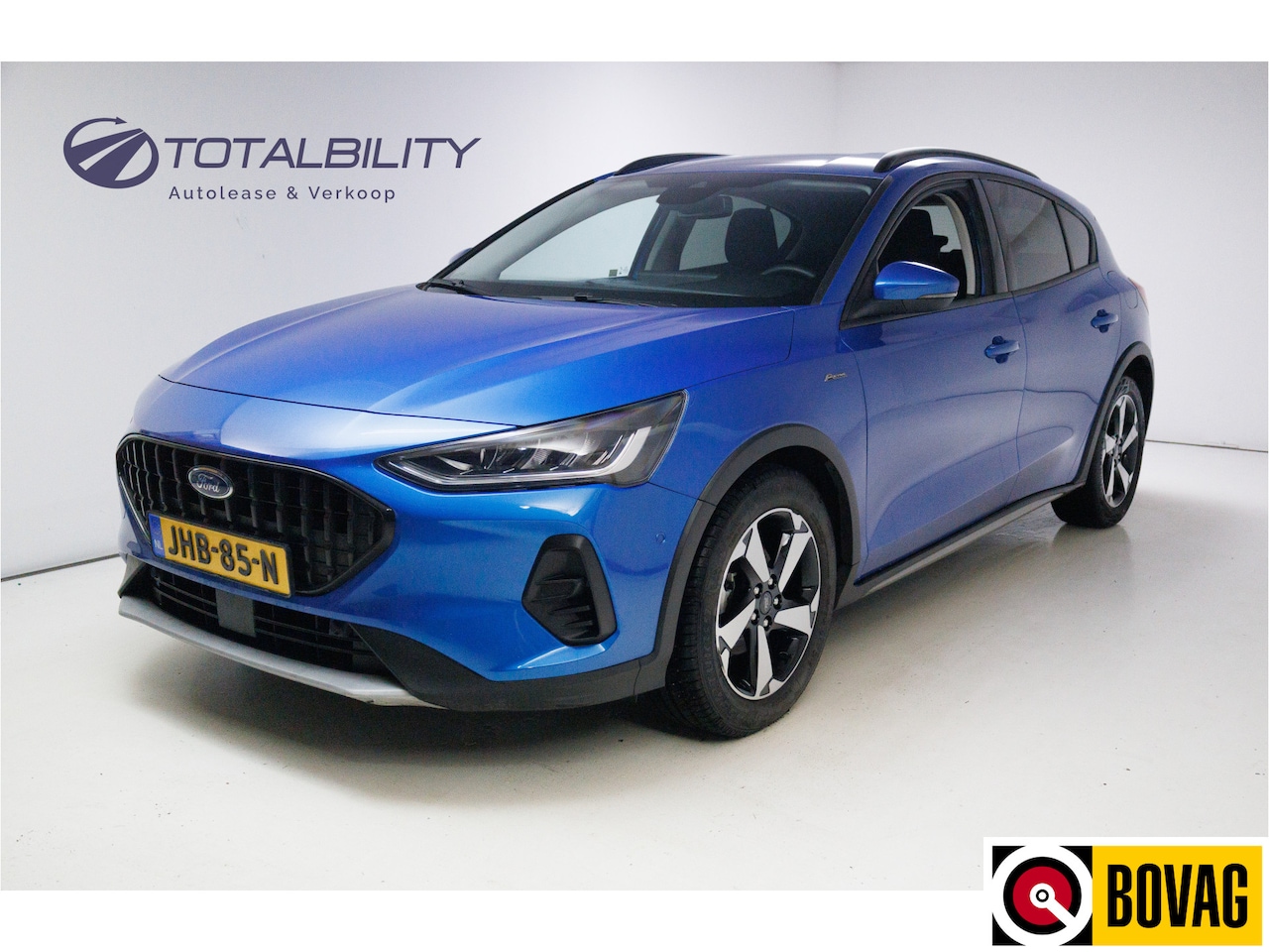 Ford Focus - 1.0 EcoBoost 155 PK Hybrid Active Style | Stoel-, stuur-, & voorruitverwarming | Navigatie - AutoWereld.nl