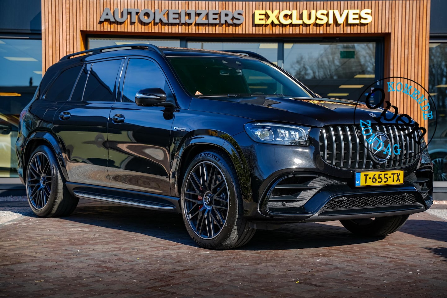 Mercedes-Benz GLS - AMG 63 4MATIC+ Premium Plus V8 612PK 7 persoons 3D Burmester Pano Massage - AutoWereld.nl