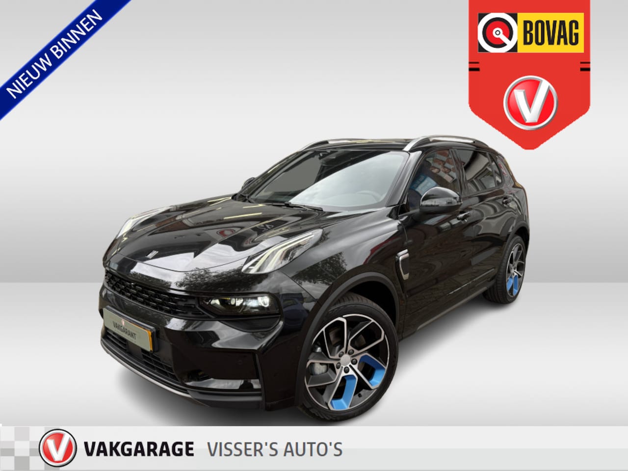 Lynk & Co 01 - 1.5 Black Edition | origineel NL auto | stuurverwarming | 360 graden camera | witte hemelb - AutoWereld.nl
