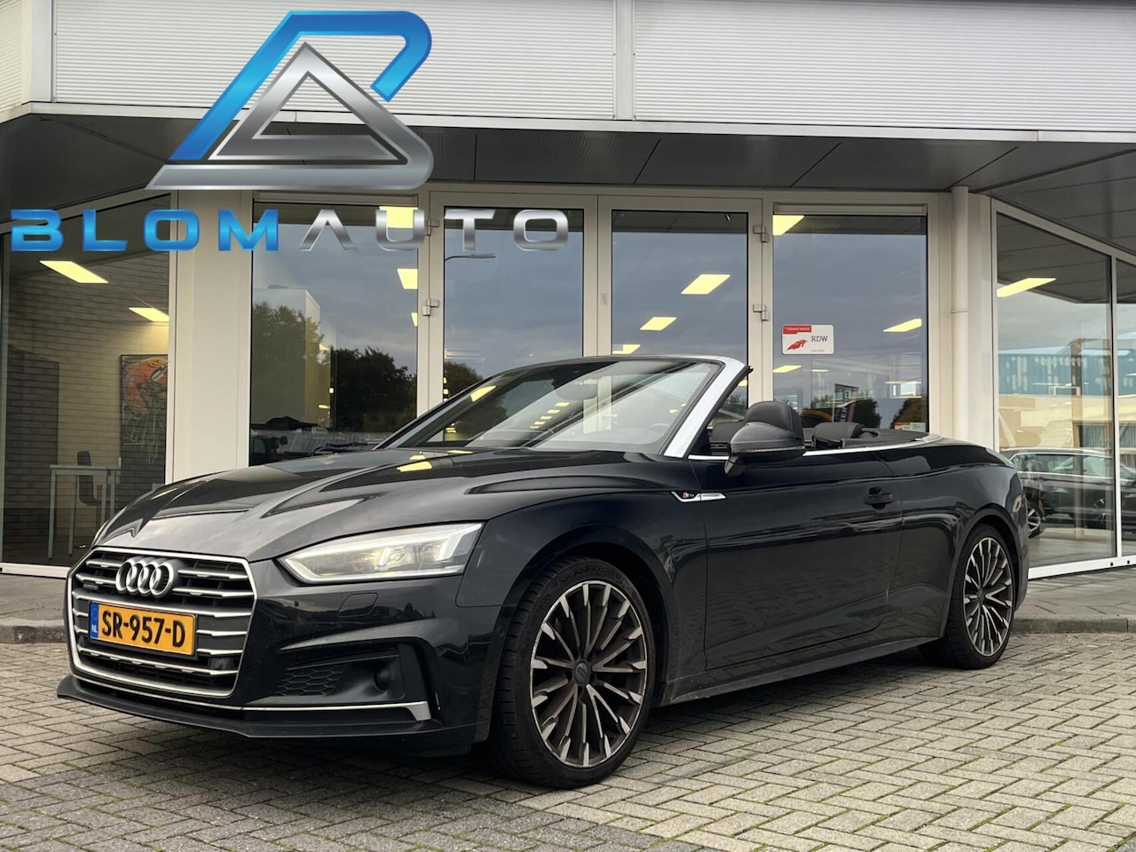 Audi A5 Cabriolet - 2.0 TFSI QUATTRO S-LINE 252PK B&O+KEYLESS - AutoWereld.nl