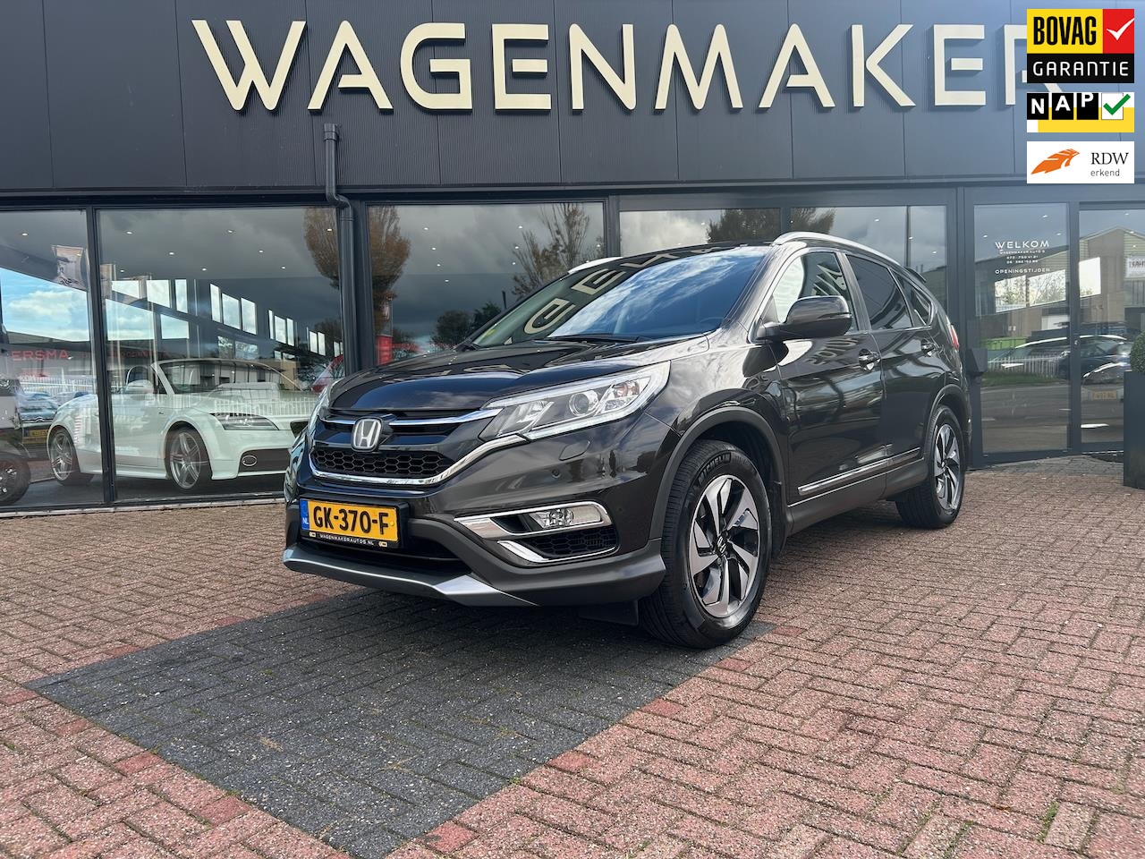 Honda CR-V - 1.6D 4WD Executive AUT|ACC|NAVI|PANO|LEDER|DealerOH - AutoWereld.nl