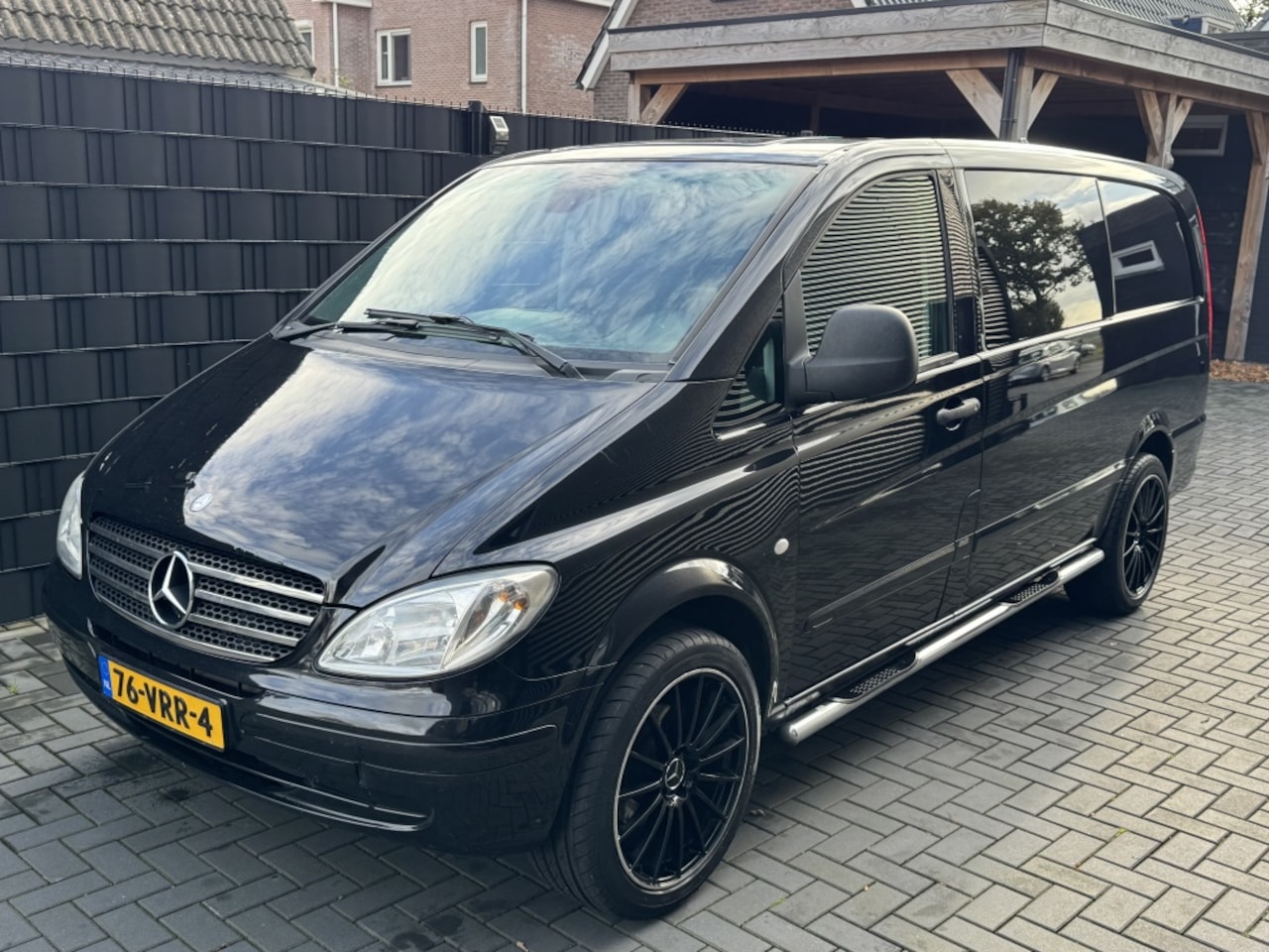 Mercedes-Benz Vito - 111CDI 320 LANG| DUBBEL CABINE| 19” AMG| MARGE - AutoWereld.nl