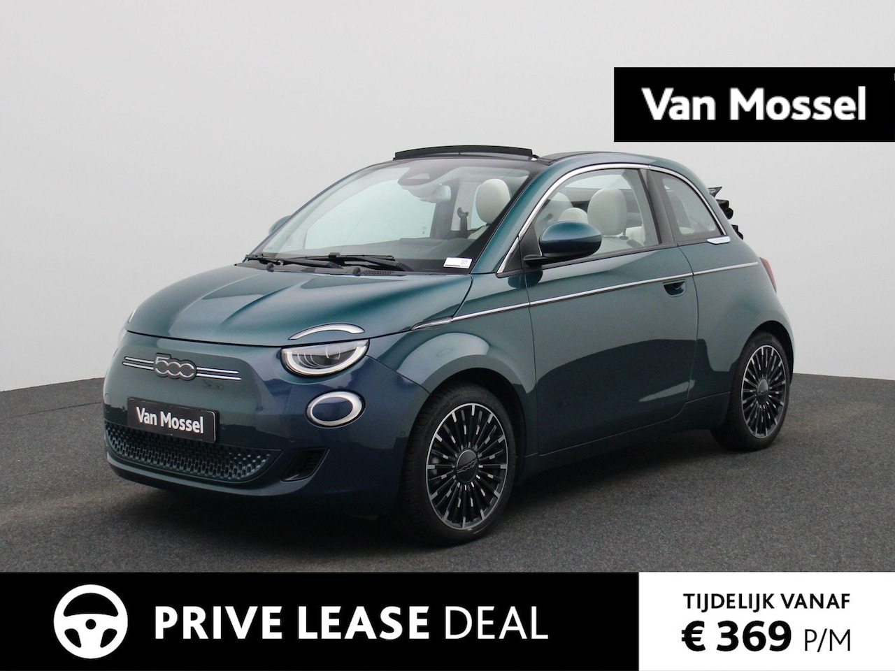 Fiat 500 C - 500e La Prima 42 kWh - AutoWereld.nl