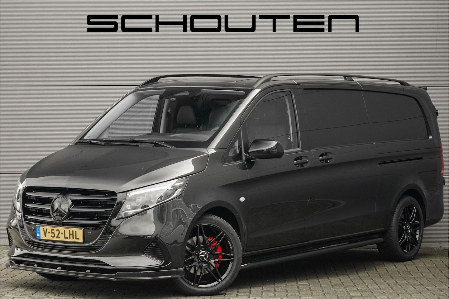 Mercedes-Benz Vito - 116 CDI L3 Pro Black Pack Luxe 19" BPM Vrij MultiBeam LED Distronic Navi Dubbele Schuifdeu - AutoWereld.nl
