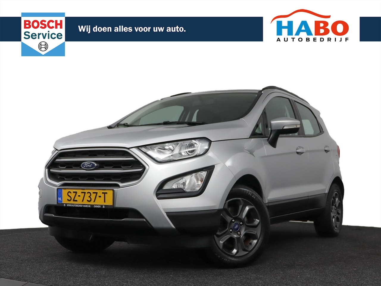 Ford EcoSport - 1.0 ECOBOOST TREND ULTIMATE AC/CRUISE/NAV/CAMERA/AFN.TREKHAAK/LMV - AutoWereld.nl