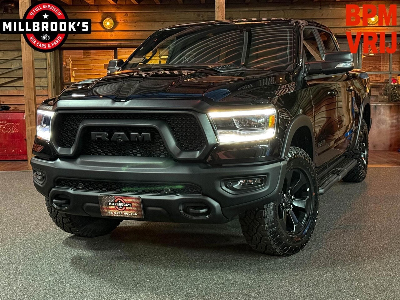 Dodge Ram 1500 - 5.7 V8 Rebel BPM VRIJ, LPG, Adaptieve Cruise Control, Luchtvering, Panoramadak, - AutoWereld.nl