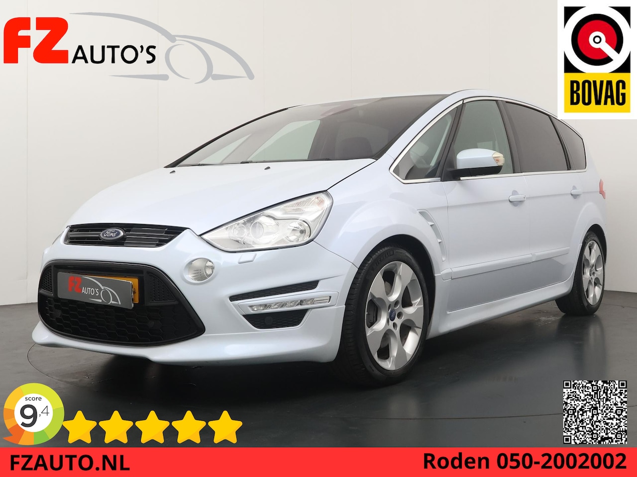 Ford S-Max - 2.0 EcoBoost S Edition Automaat - Navigatie - Sportstoelen - Trekhaak - AutoWereld.nl