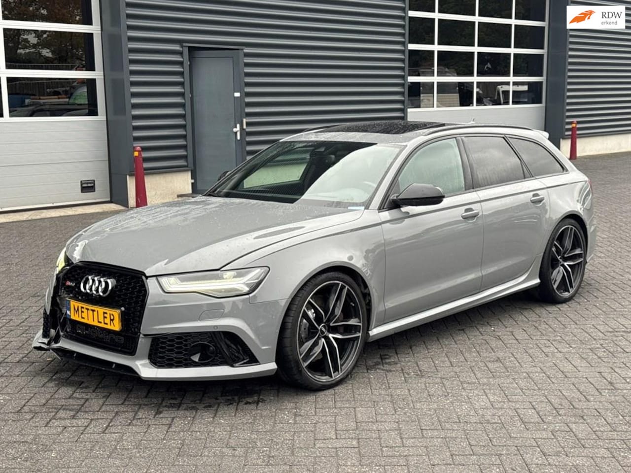 Audi A6 Avant - 4.0 TFSI RS 6 quattro Pro Line Plus Panoramadak|Nardo Grey - AutoWereld.nl