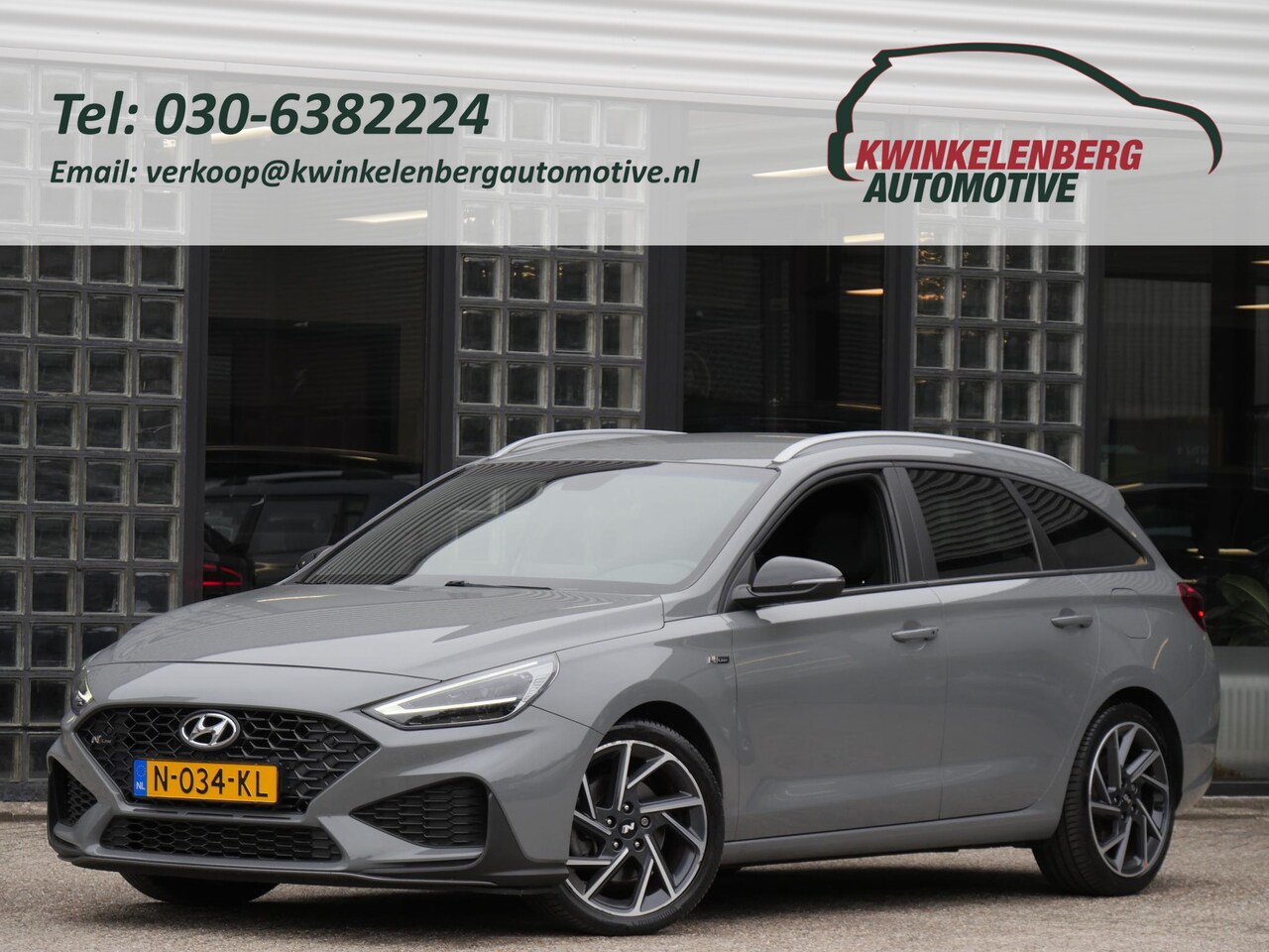 Hyundai i30 Wagon - 1.5T-GDi N-LINE/ SHADOW GRAY - AutoWereld.nl