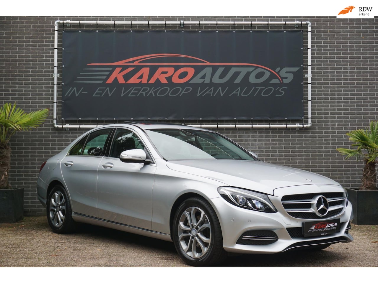 Mercedes-Benz C-klasse - 200 AUT Avantgarde Dak Led Leer Navi - AutoWereld.nl
