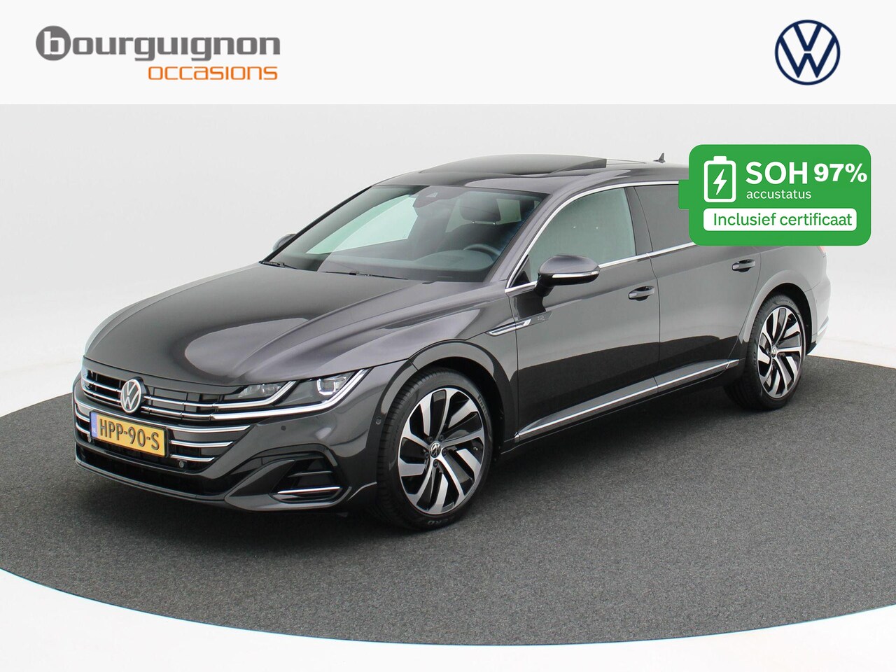 Volkswagen Arteon Shooting Brake - 1.4 TSi 218 Pk Automaat eHybrid R-Line Business+ | Head-Up | Full LED | 360° Camera | Trek - AutoWereld.nl