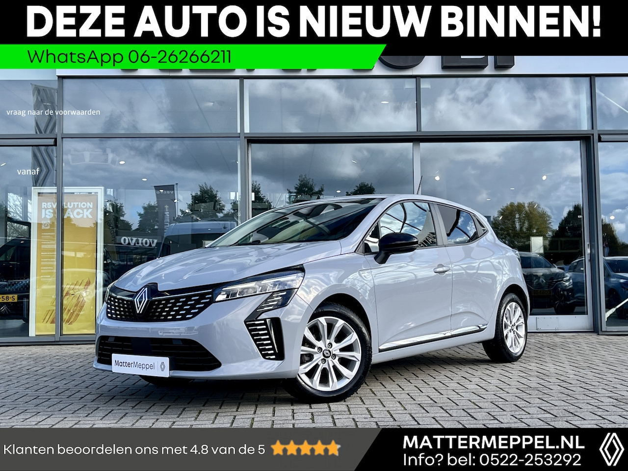 Renault Clio - TCe 90 GPF Evolution | Velgen | Keyless | Sensoren | All Seasons | Donker Glas | Stoelverw - AutoWereld.nl