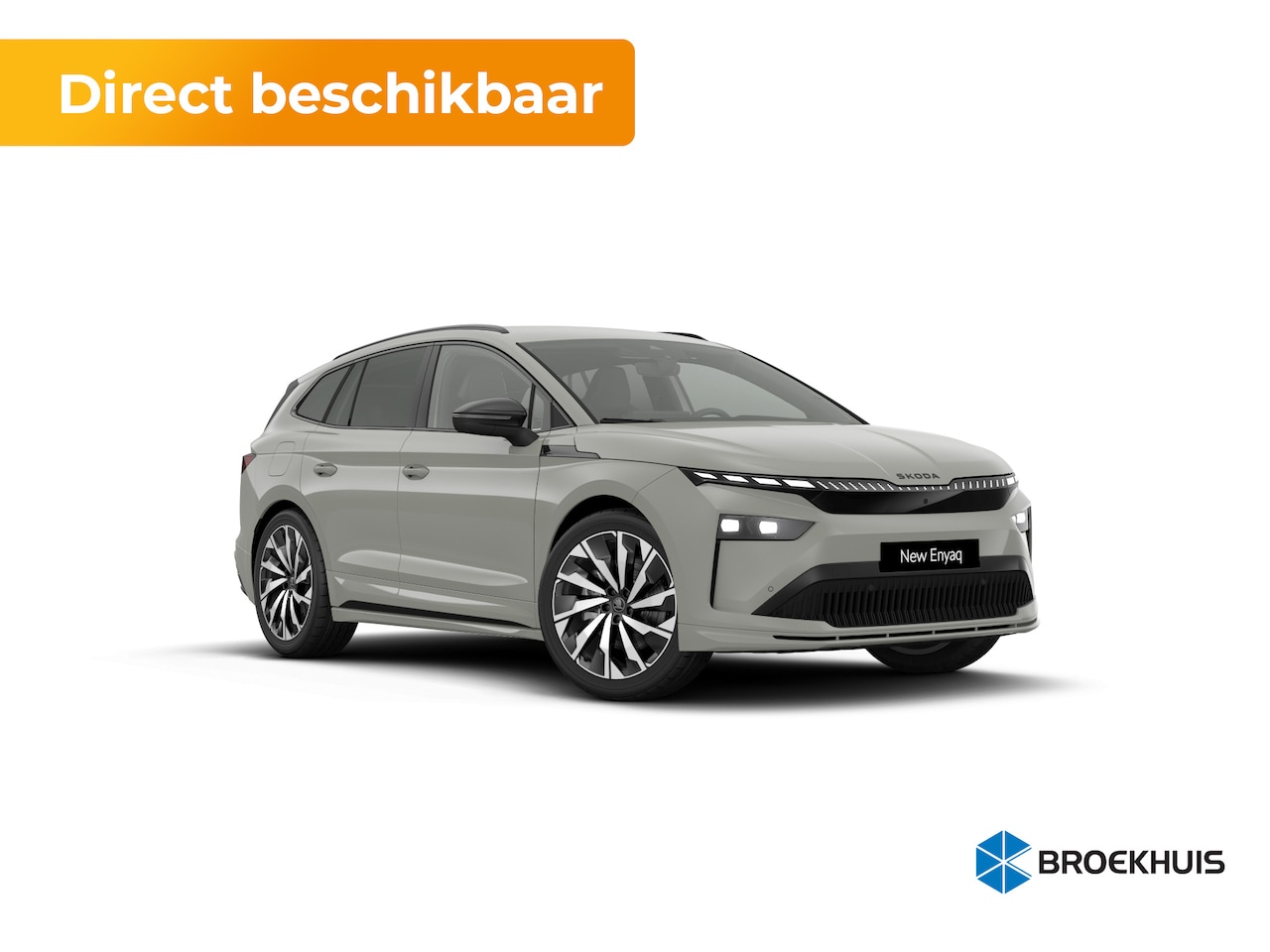 Skoda Enyaq iV - Sportline | Chrome interieur accenten | Driving mode select | LED interieurverlichting inc - AutoWereld.nl