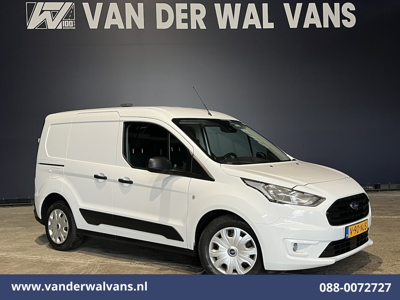 Ford Transit Connect - 1.5 EcoBlue 120pk L1H1 Euro6 Airco | Camera | Apple Carplay | Cruisecontrol | Navigatie An - AutoWereld.nl