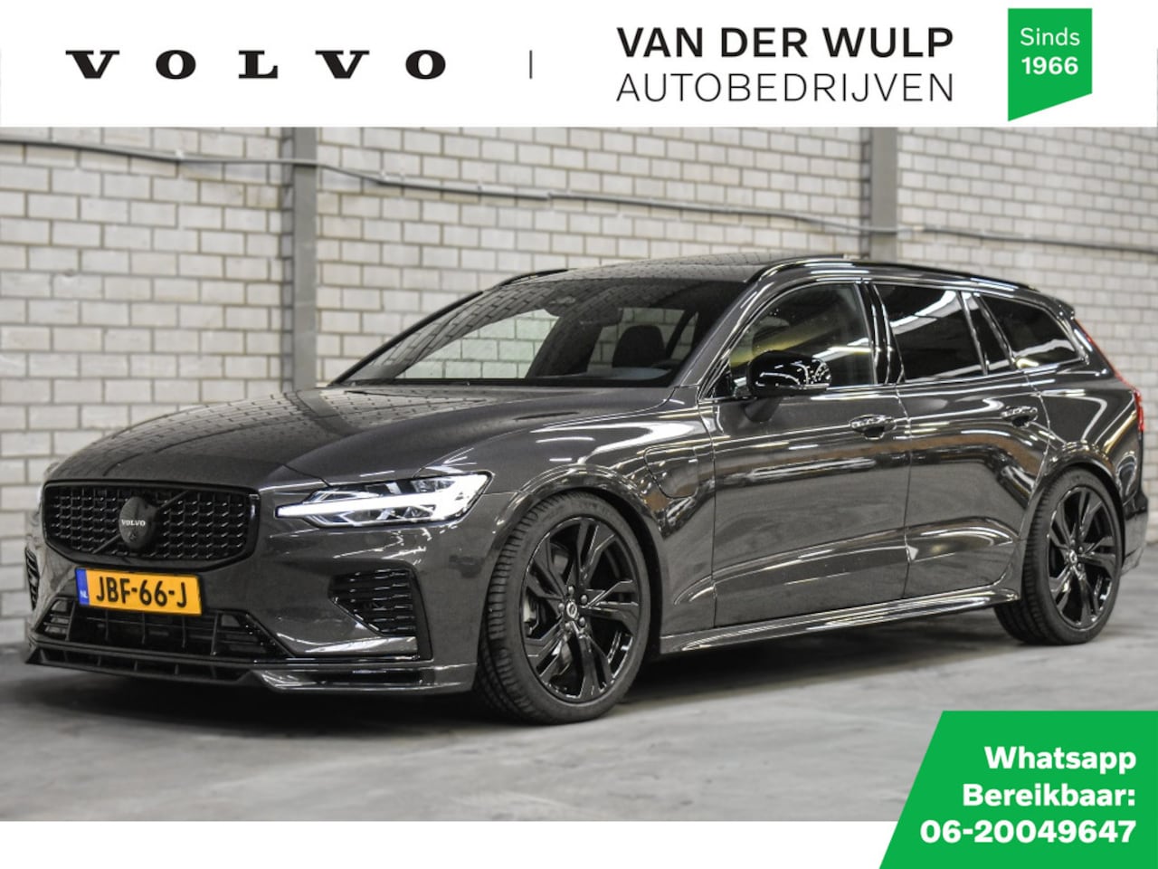 Volvo V60 - T8 455pk AWD Ultra Dark | HEICO | Getint Glas | 360 camera - AutoWereld.nl