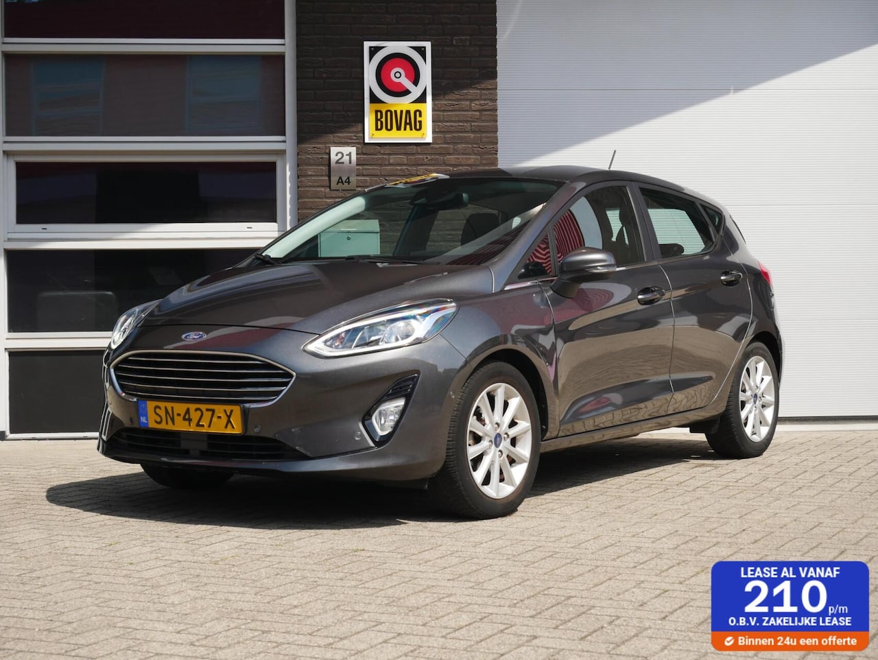 Ford Fiesta - 1.0 EcoBoost Titanium Navi+BT| Camera| ACC| B&O - AutoWereld.nl